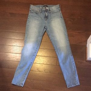 Jcrew size 29 high rise skinny jeans